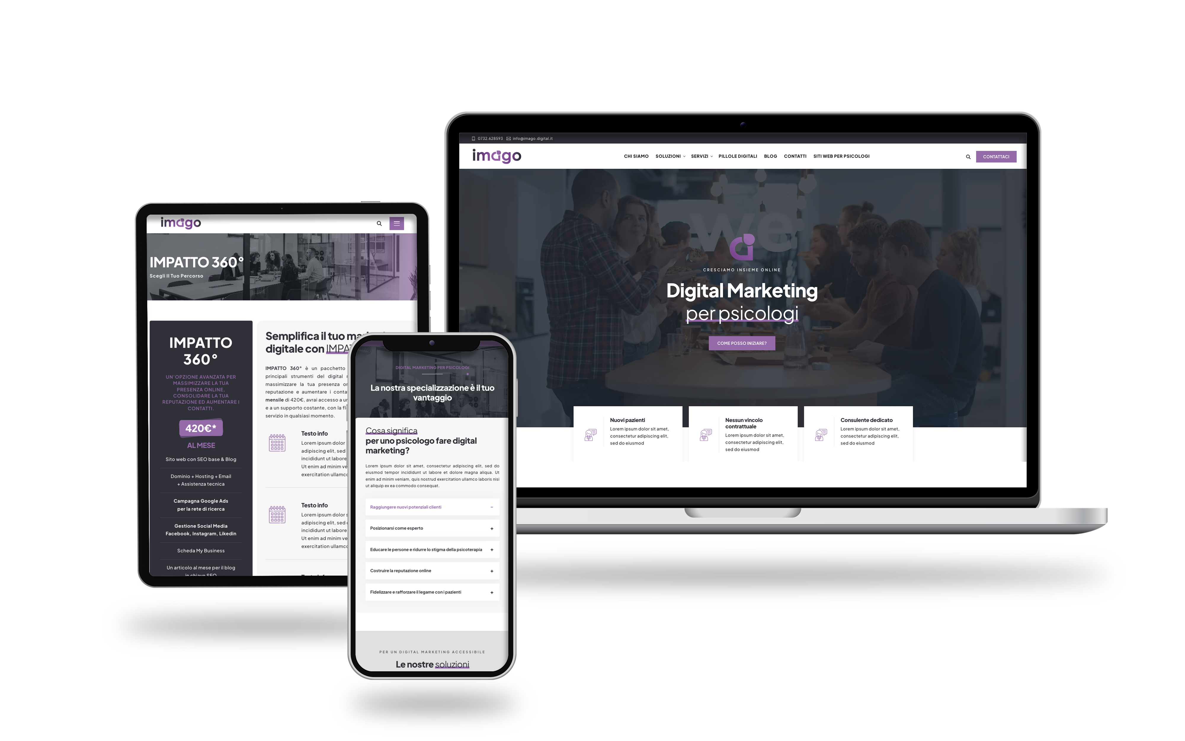 siti web per psicologi